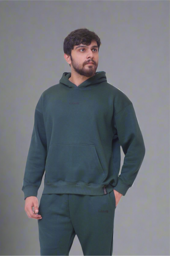 Green Hoodie Basic