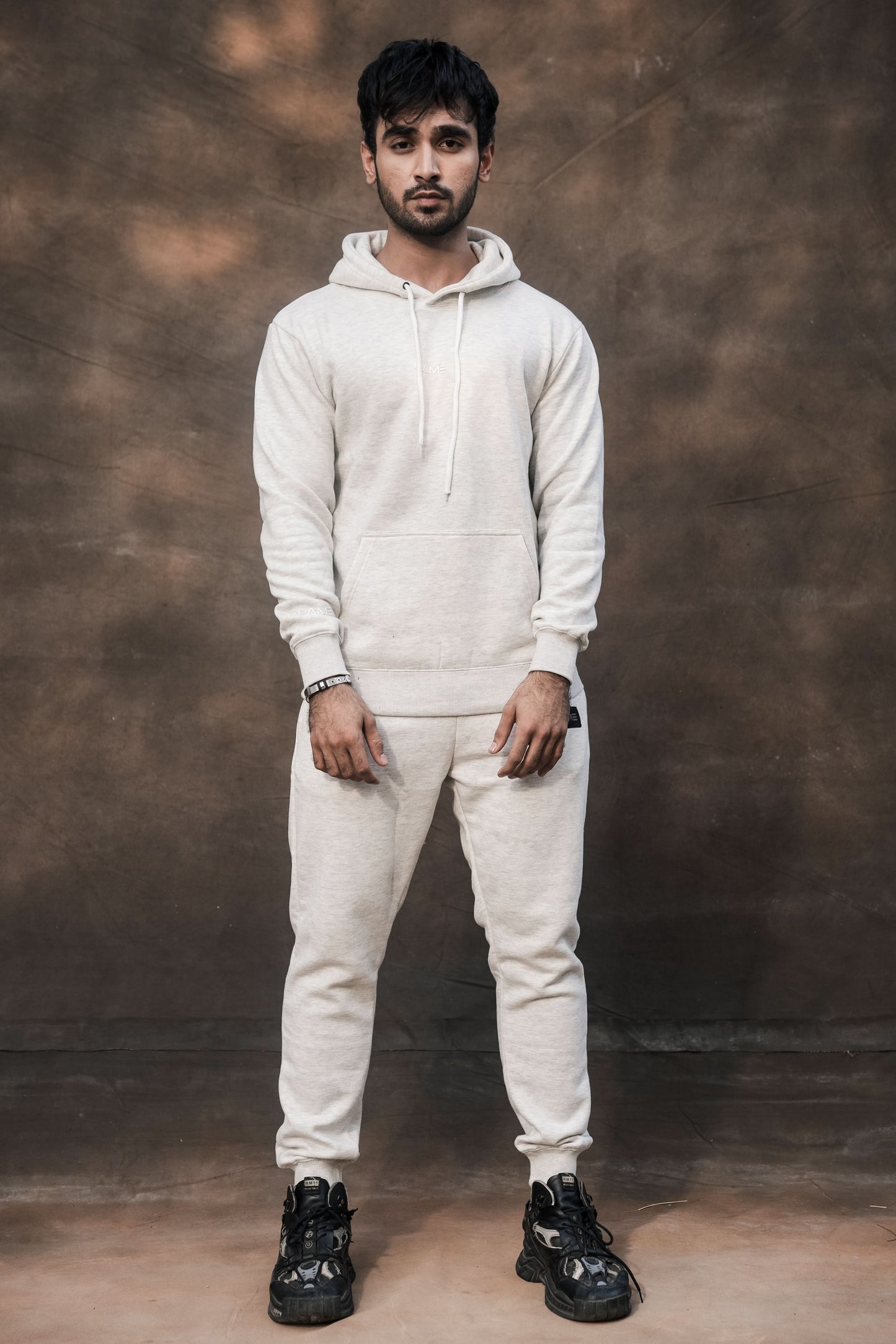 Light Grey Hoodie with Jogger Pant Track Suit