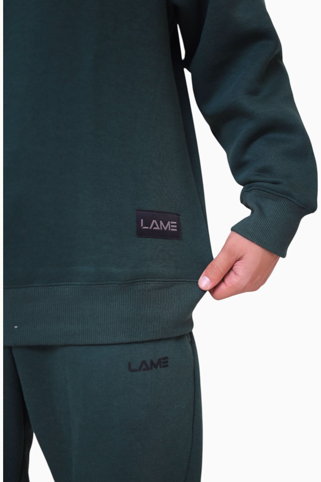 Green Sweat Shirt with Bootcut Pant Track Suit