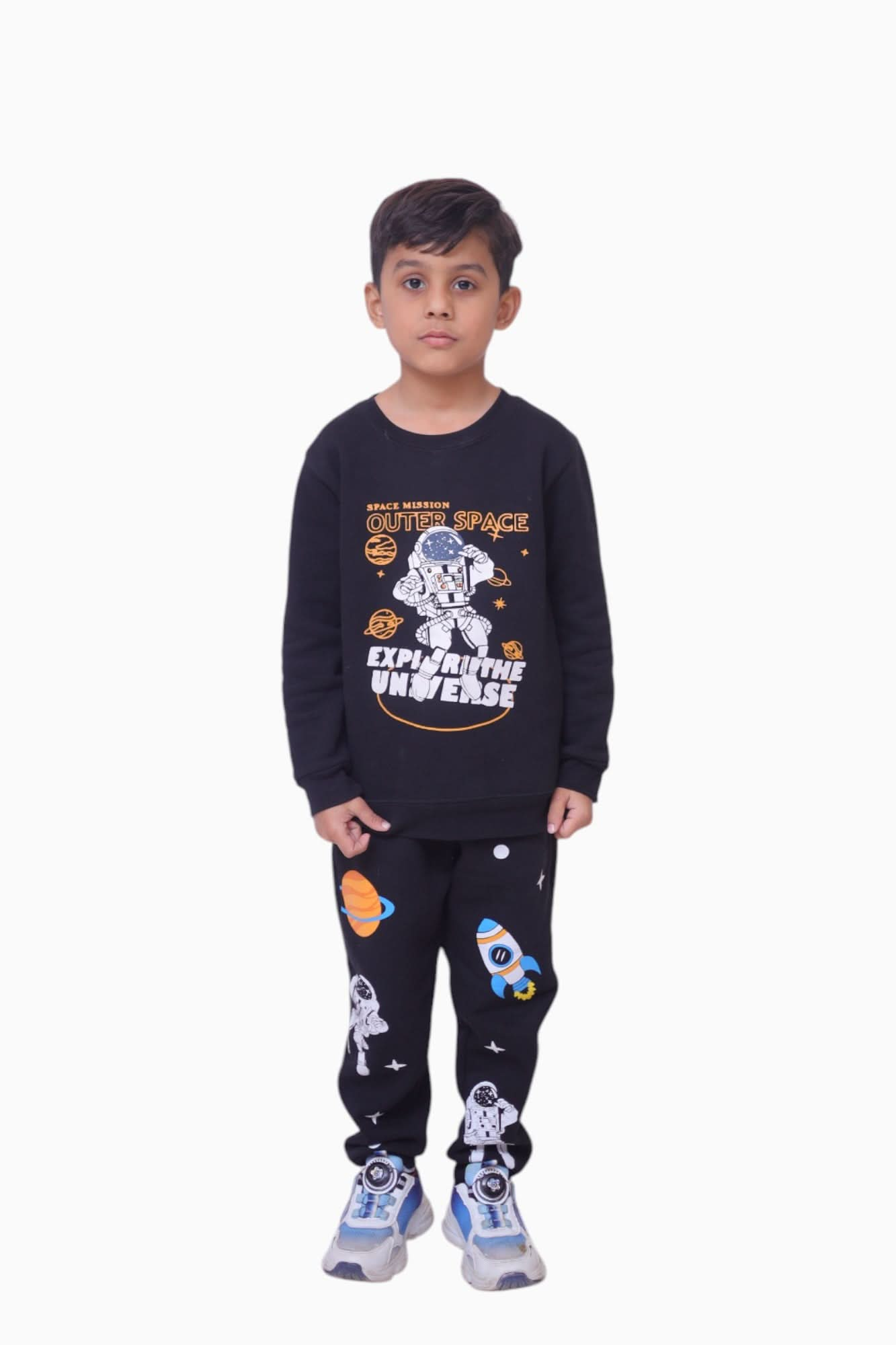 Space Sweat Top with Trouser Twin Set