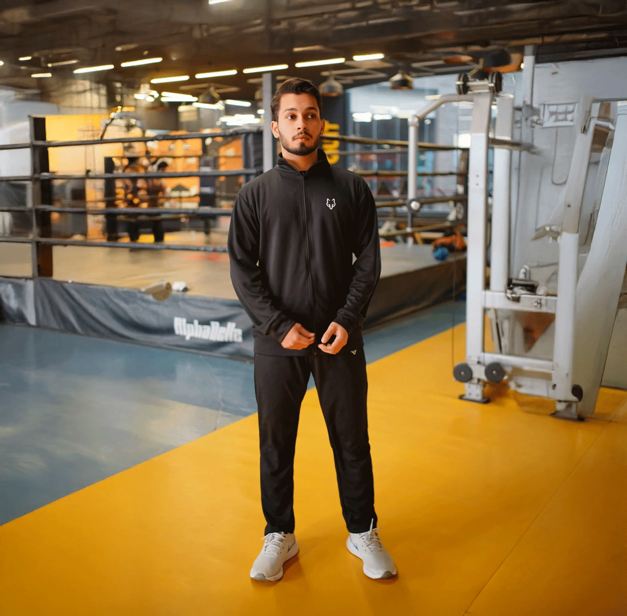 1 Black Wolf Active Wear Twin Set - Image 1