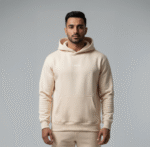 Basic Beige Hoodie - Image 3