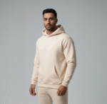 Basic Beige Hoodie - Image 5