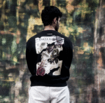 Black Santa Rose Sweatshirt | Stylish & Comfortable LAME Sweatshirt - Image 2