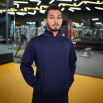 Premium Blue Basic Activewear Twin Set for Men | Comfortable LAME Fitness Tracksuit