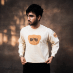 Beige Bear Sweat Shirt
