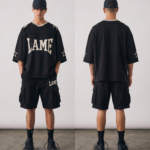 Lame — Varsity Jersey Tee | Black