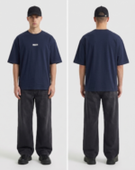 Plain Tee — The Blank Essential Blue