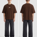 Plain Tee — The Blank Essential Brown