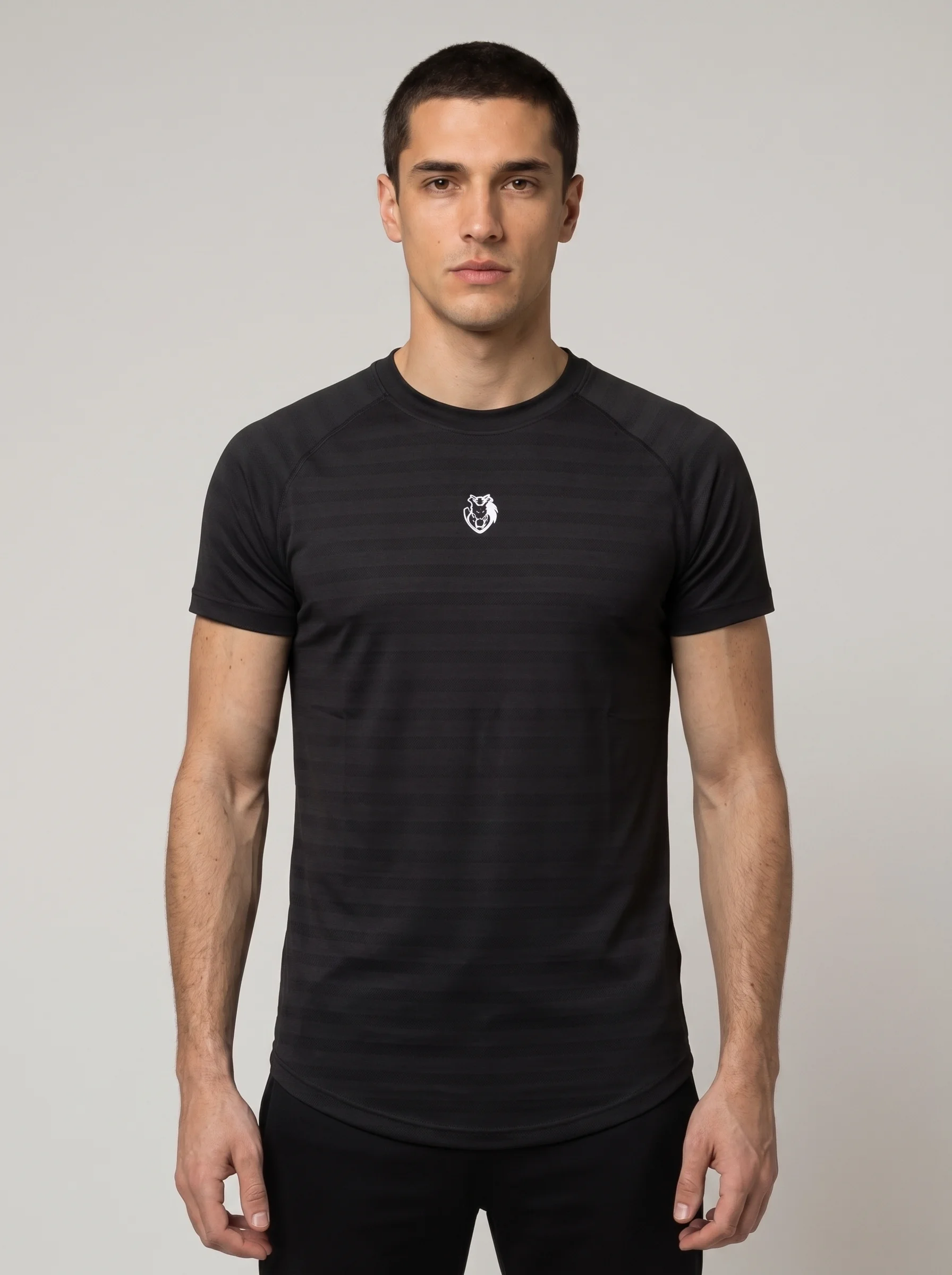 Micro Mesh Tee | Black - Image 2
