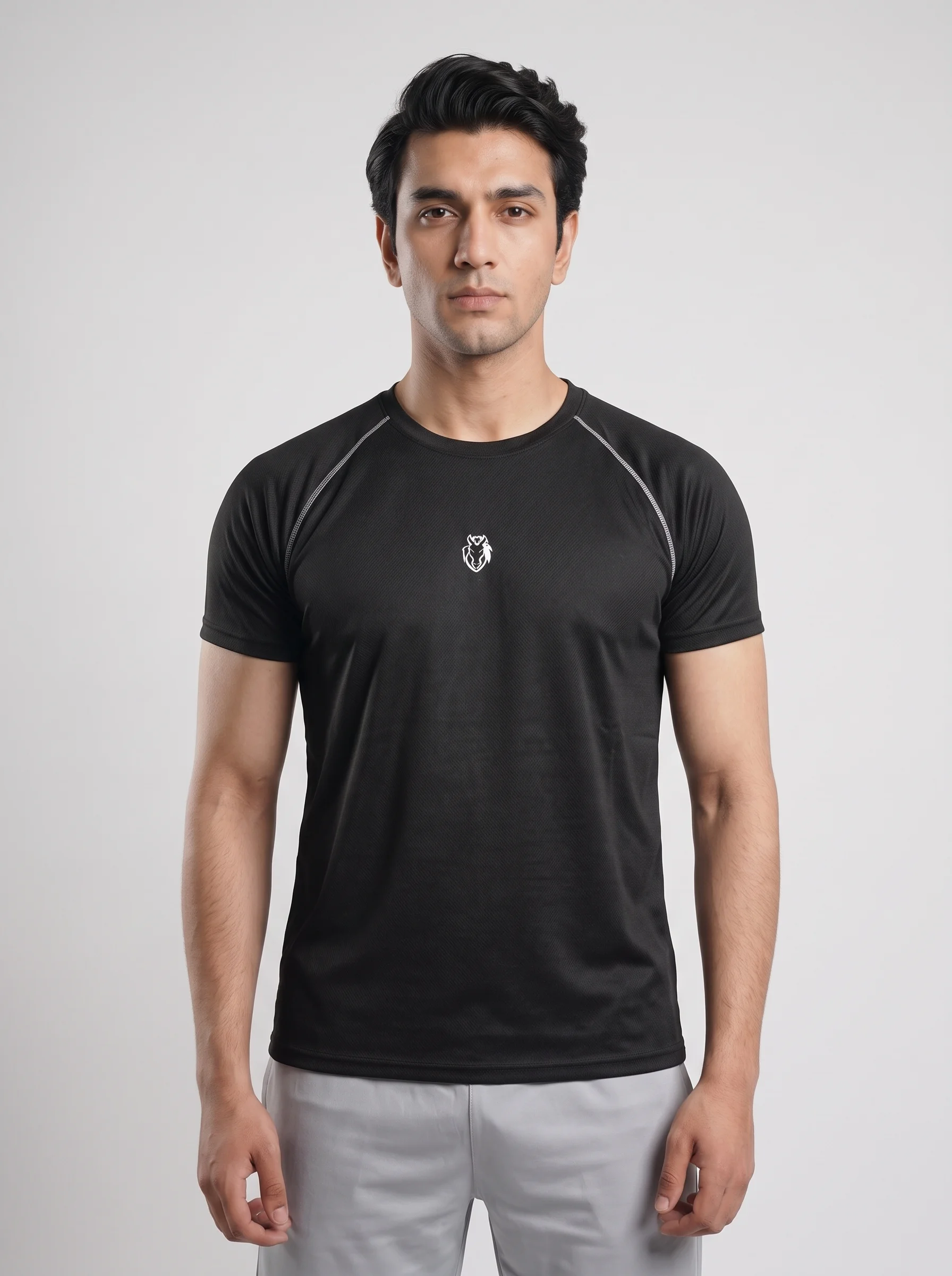 Mesh Tee | Black - Image 2