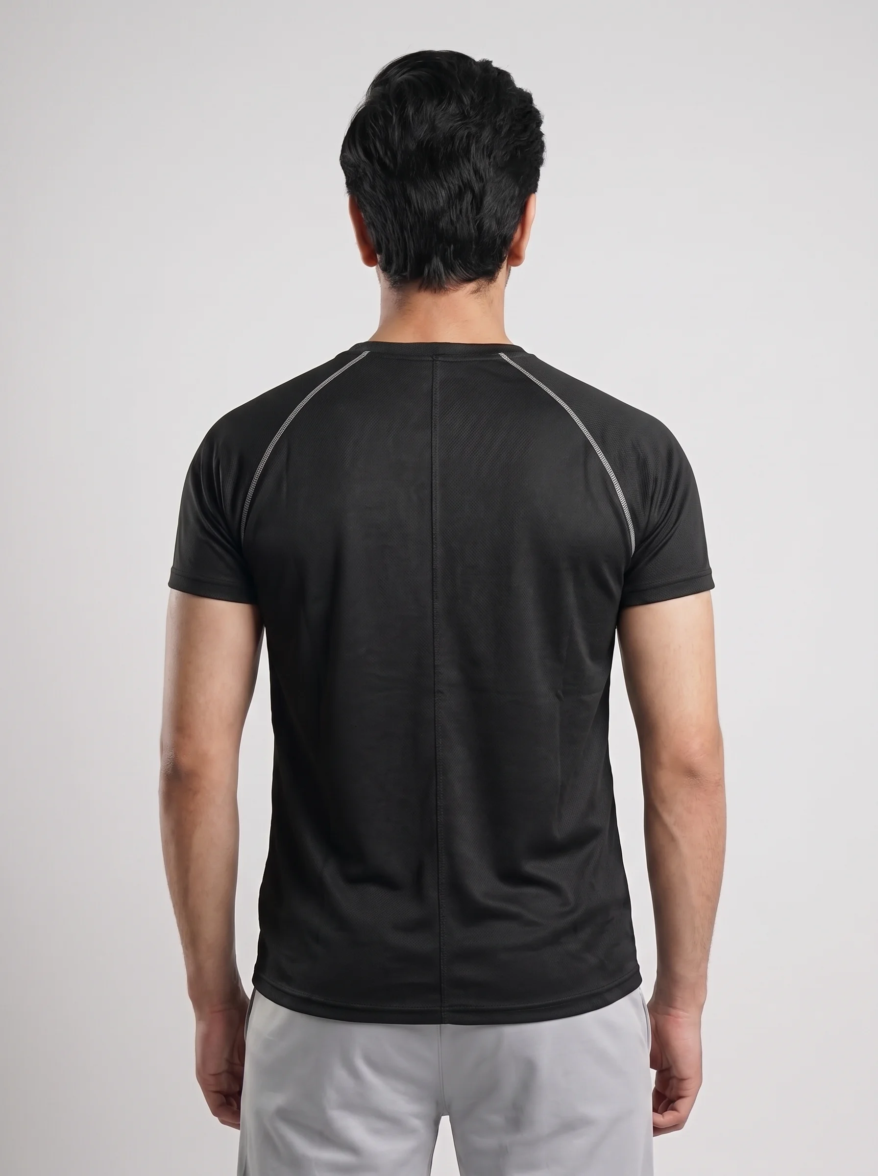 Mesh Tee | Black - Image 3