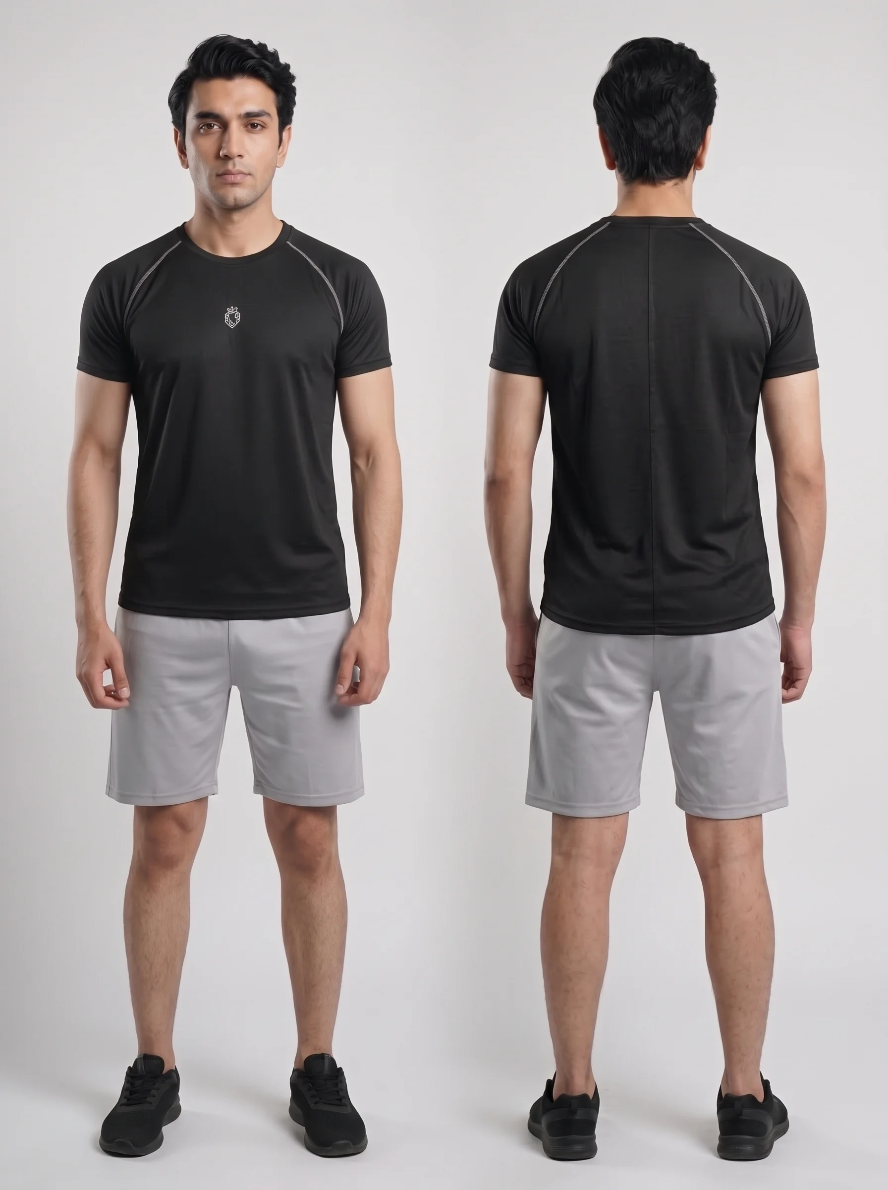 Mesh Tee | Black