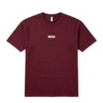 Plain Tee — The Blank Essential Maroon