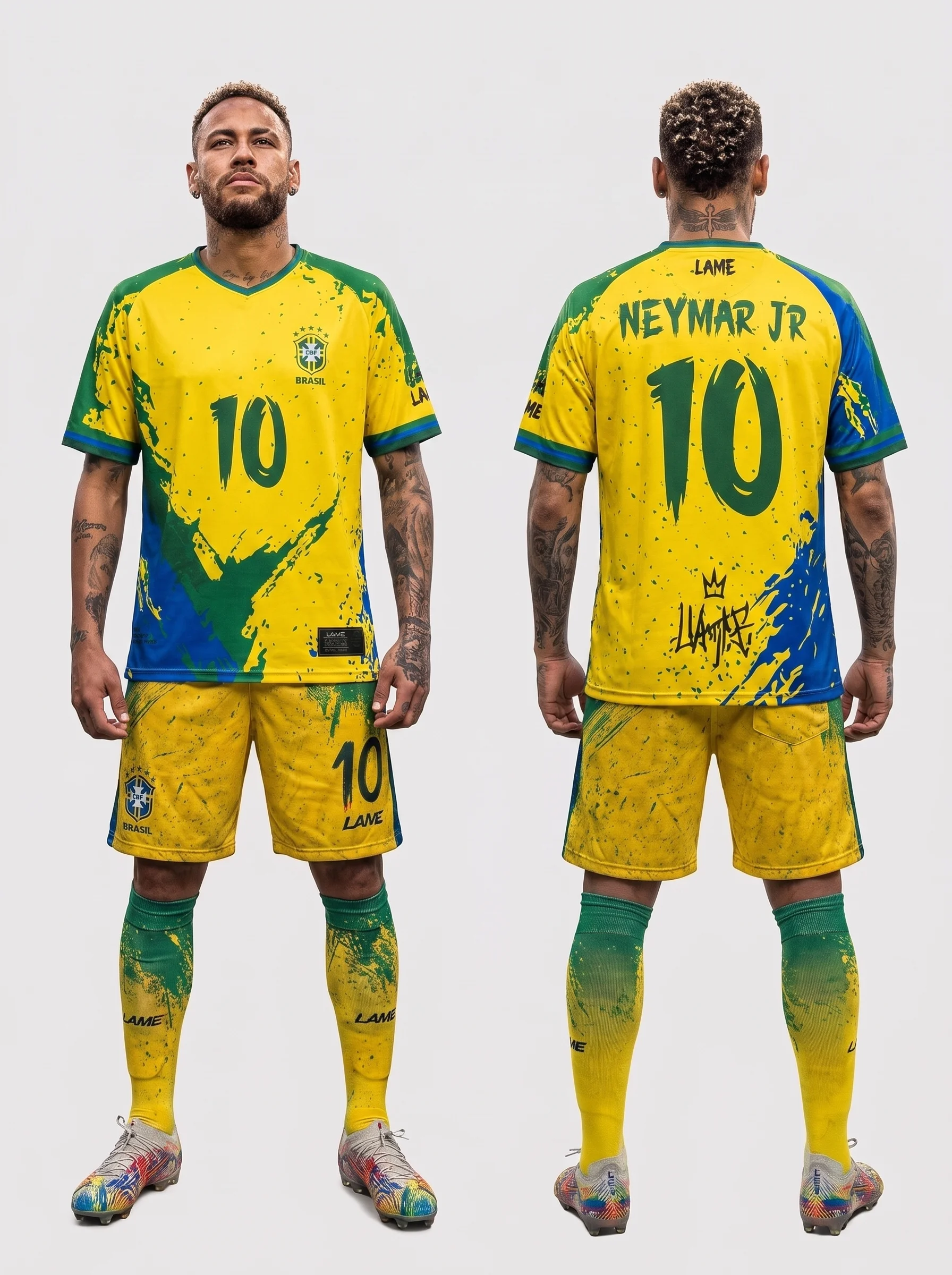 Brazil Samba Jersey – Neymar Edition