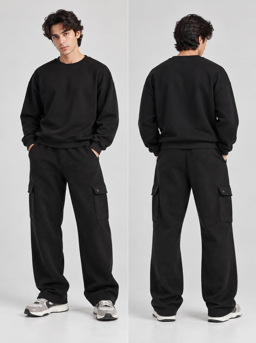 Cargo loose fit Trouser Fleece